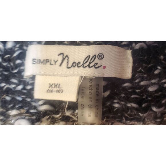 Simply Noelle Beautifully Super Soft Textured Sweater Vest. Size 2XL - Picture 3 of 4